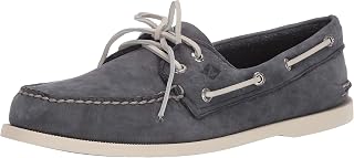 Sperry Men's A/O 2-Eye Boat Shoe, Grey Surf, 6.5 UK