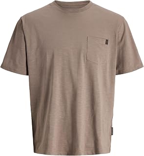 JACK & JONES JJEDOVER Men's Slub Tee SS Noos