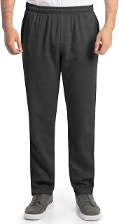 Fruit of The Loom Mens Eversoft Fleece Sweatpants & Joggers with Pockets, Moisture Wicking & Breathable, Sizes S-4xSweatpants