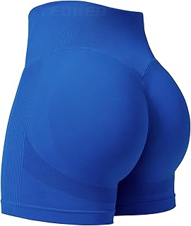 YEOREO Professional Women Workout Shorts 3.6" Scrunch Biker Shorts