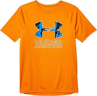 Under Armour Tech Hybrid Print Fill Logo T-Shirt Long Sleeves Children & Youth
