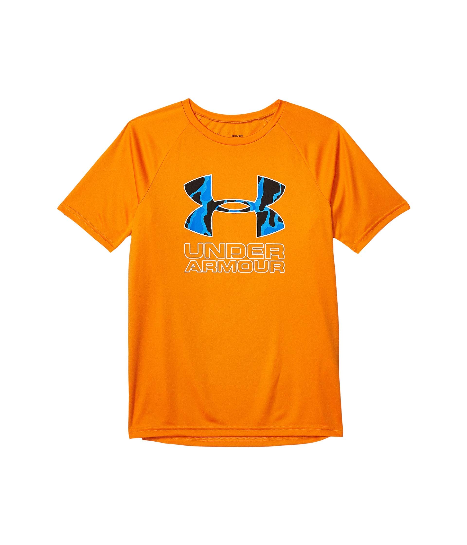 Under Armour Tech Hybrid Print Fill Logo T-Shirt Long Sleeves Children & Youth