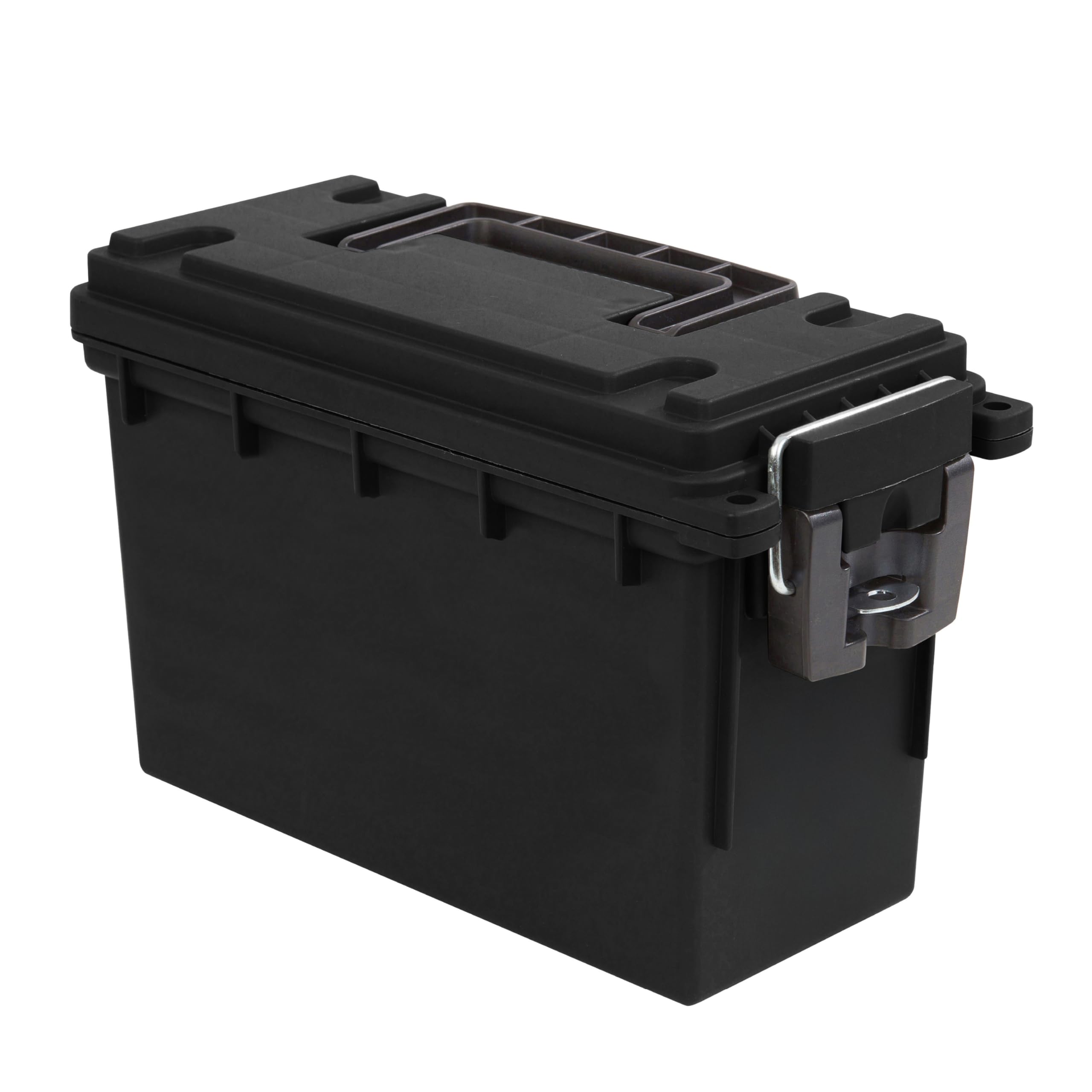 Sheffield 12629 Ammo Box Made in USA, Stackable Lockable Ammo Storage Box | Lock