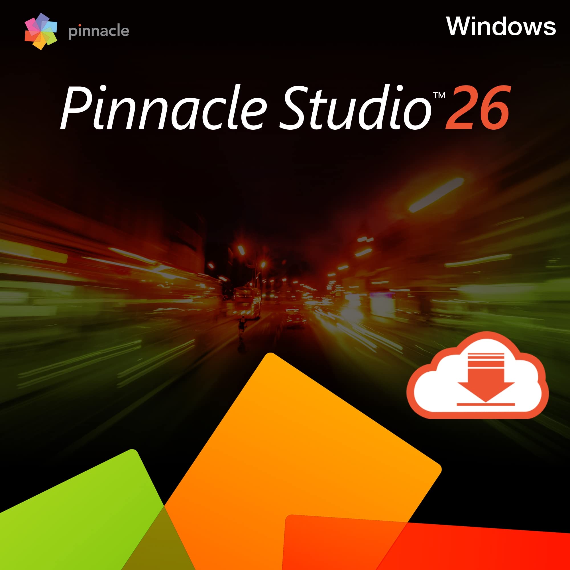Corel Pinnacle Studio 26 Standard, Video Editing Software, Digital download