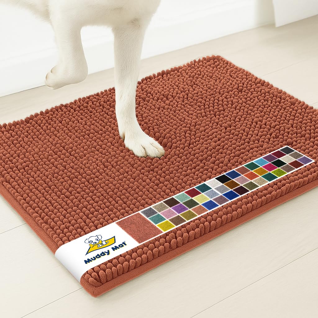 Muddy Mat® | Super Absorbent Door Mat Indoor, Microfiber Quick Dry Chenille Entr
