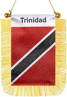JBSJBS Country Hanging Car Window Flag (Trinidad)