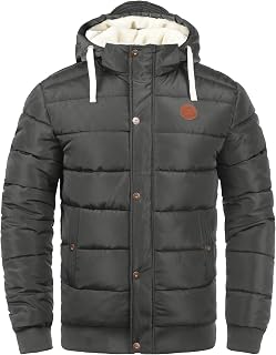 Blend Frederico Men's Winter Jacket Outdoor Jacket with Teddy Fleece with Hood