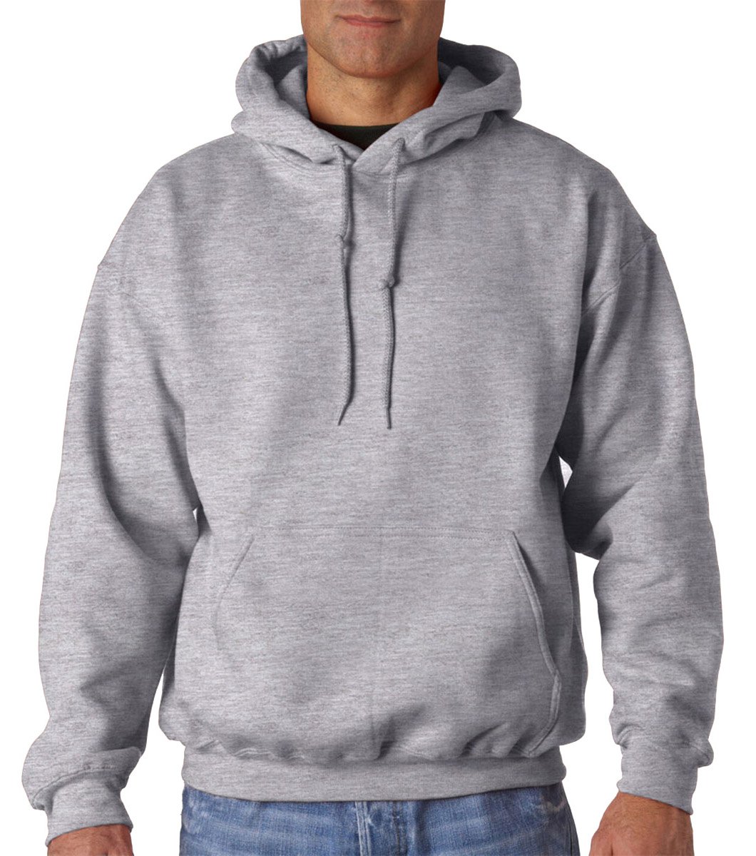 Gildan mens Men's Fleece Hooded Sweatshirt