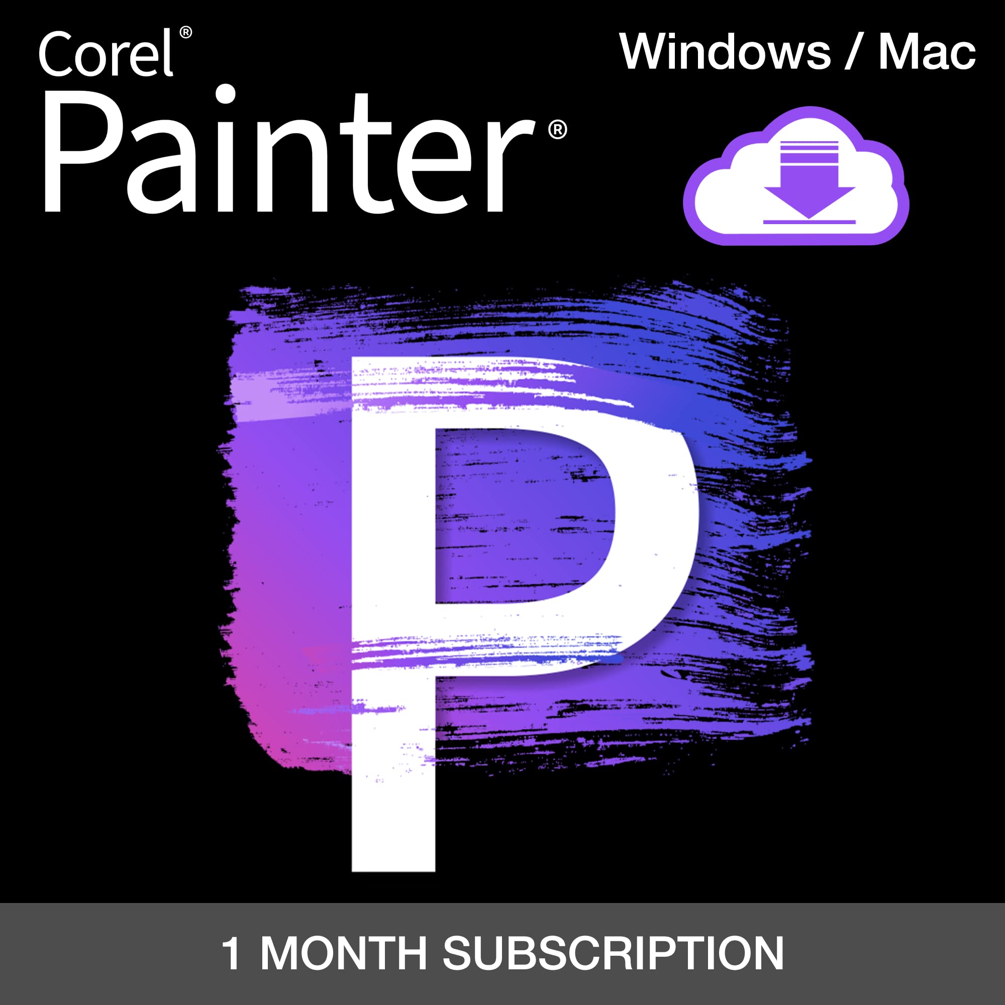 Corel Painter | 1 Month Subscription | Professional Painting Software for Digita