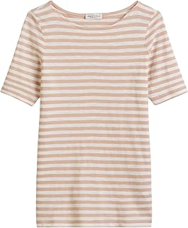 Marc OPolo Women's Organic Cotton Striped T-Shirt