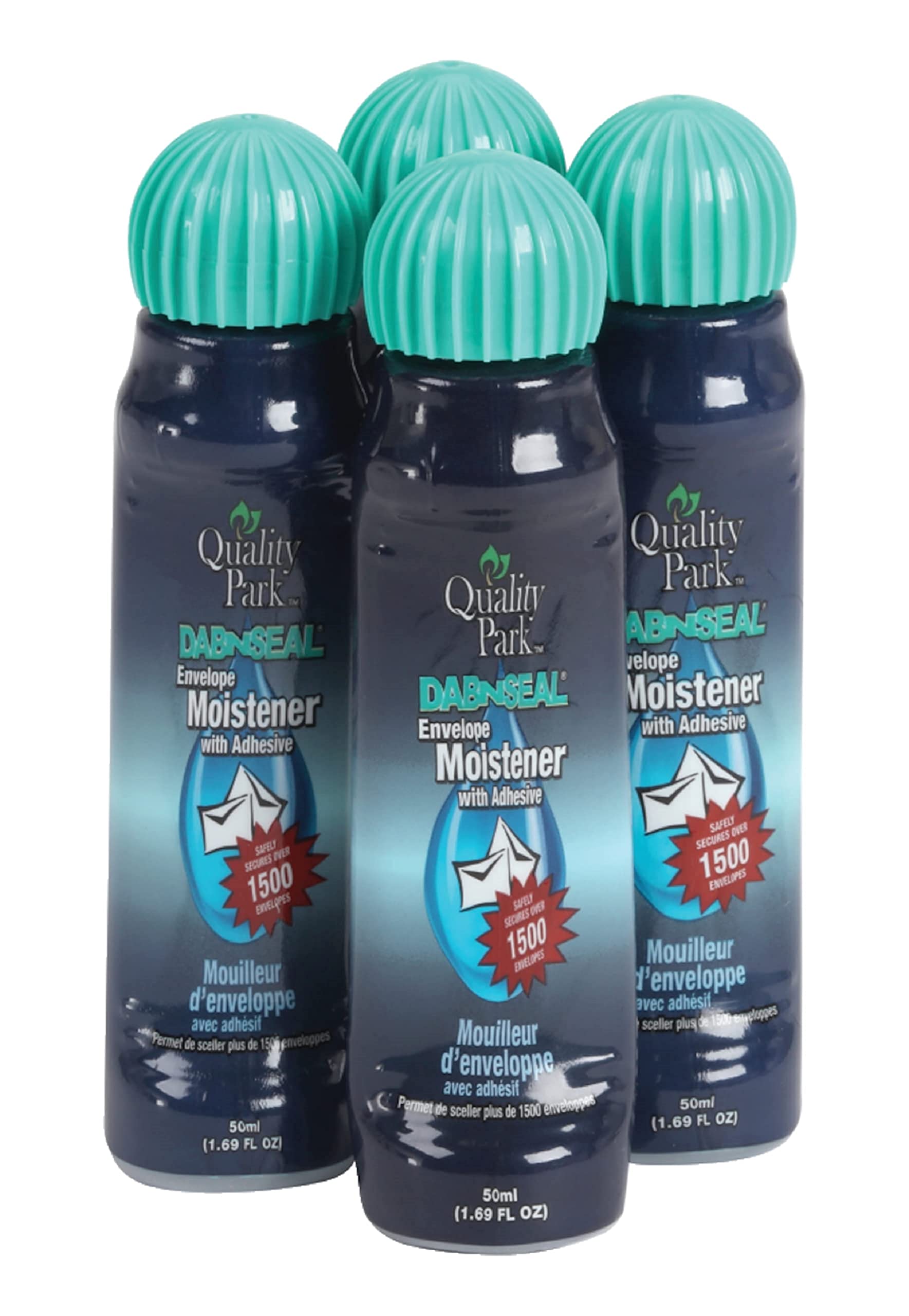 Quality Park Dab-N-Seal Envelope Moistener with Adhesive, for Securely Sealing E
