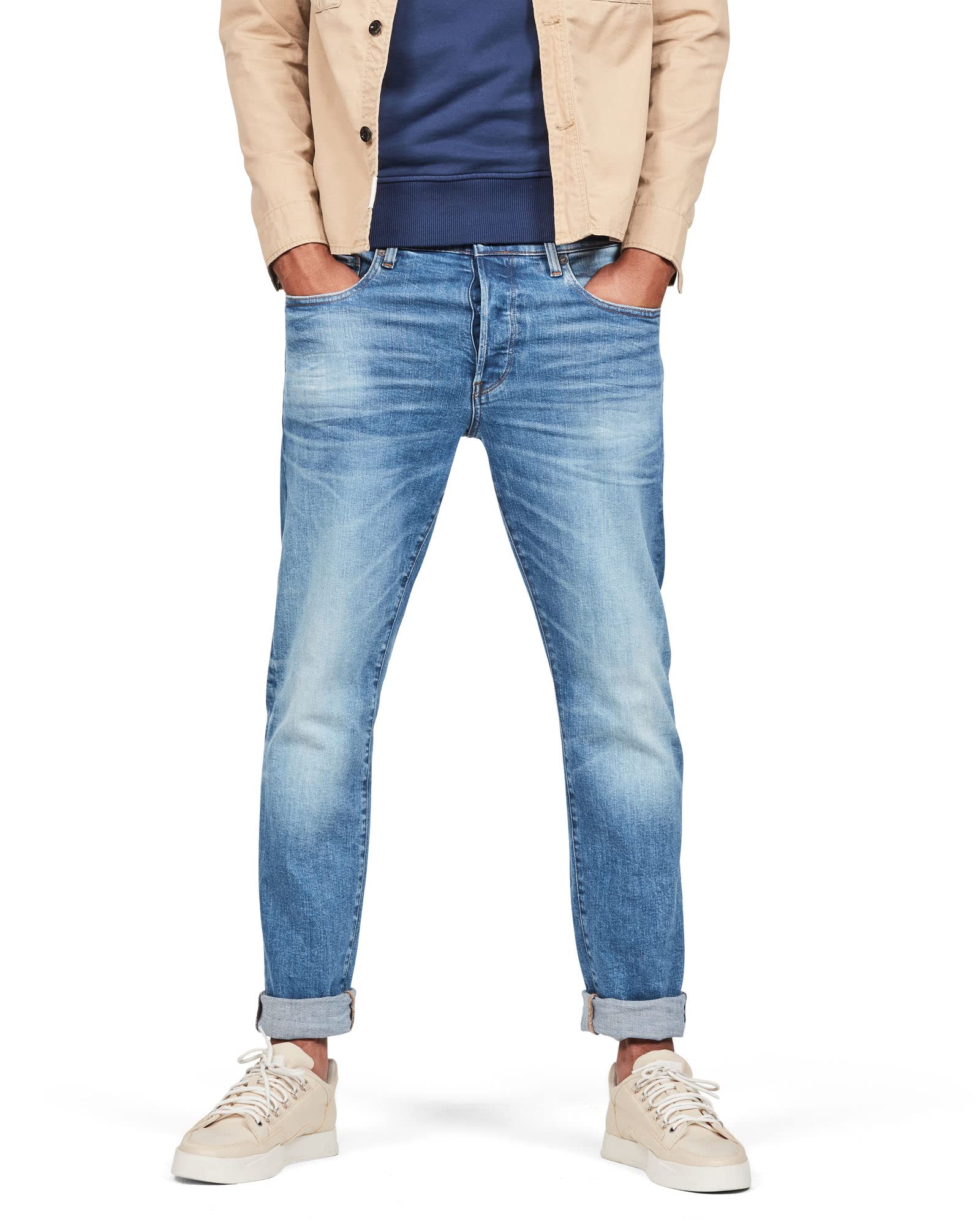 G-Star Herren 3301 Straight Jeans