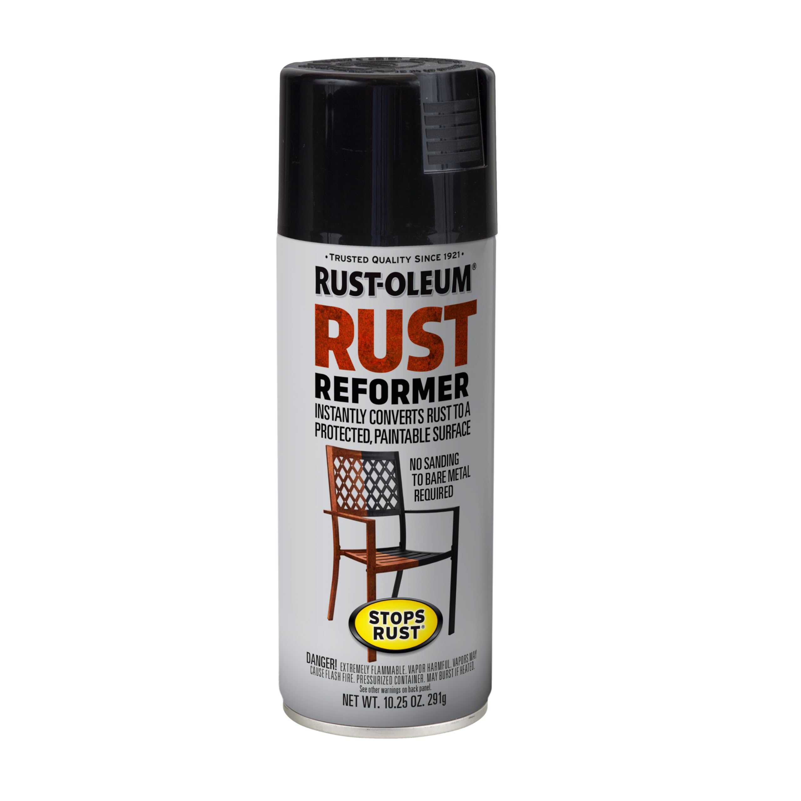 Rust-Oleum Stops Rust Reformer Spray, Instantly Converts Rust to a Protected Pai