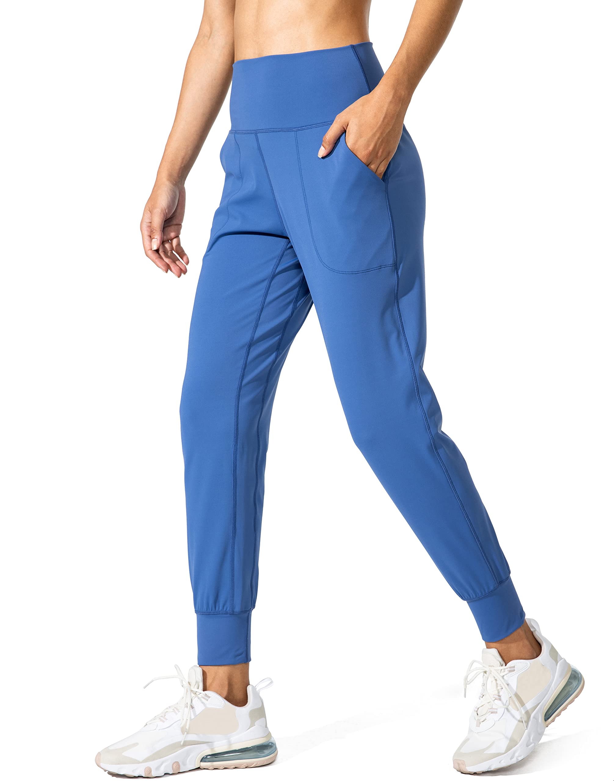 G Gradual Women's Joggers High Waisted Yoga Pants with Pockets Loose Leggings fo