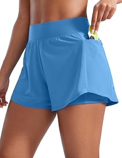 CRZ YOGA Two in One Running Shorts 7 cm