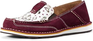 ARIAT Cruiser Castaway Suede, Western Inspired, Slip-On ShoesWomen