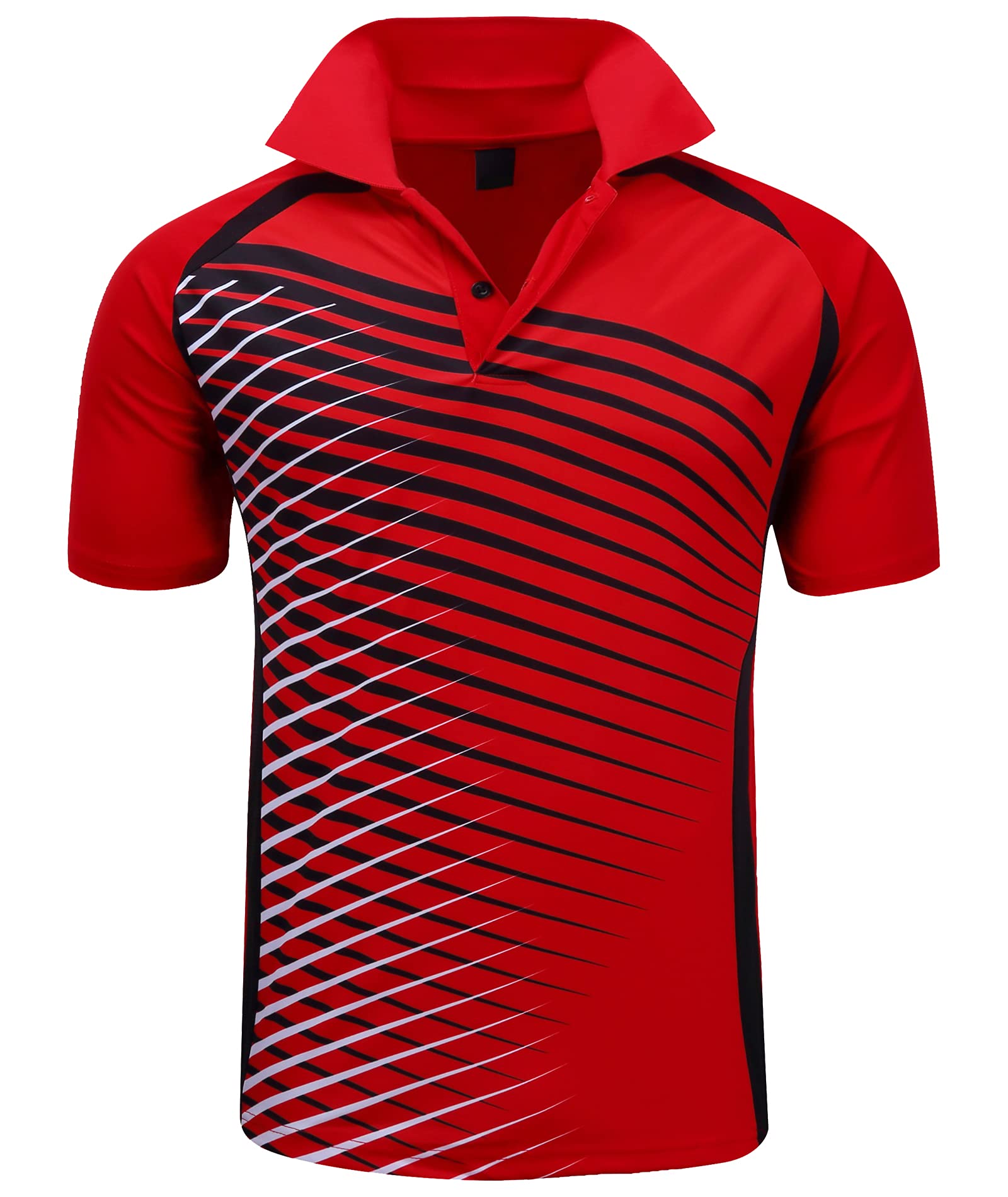 SCODI Men's Golf Polo Short Sleeve Tactical Casual Tennis Polo Shirt