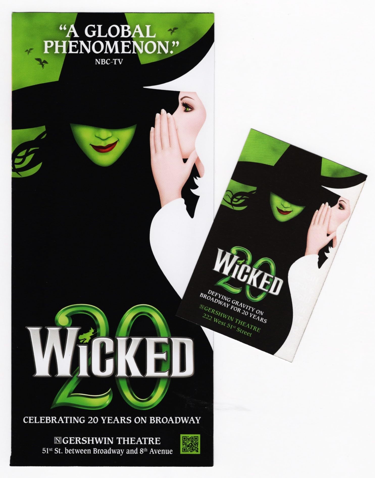 Stephen Schwartz "WICKED" Celebrating 20 (Twenty) Years on Broadway 2023 Broadwa