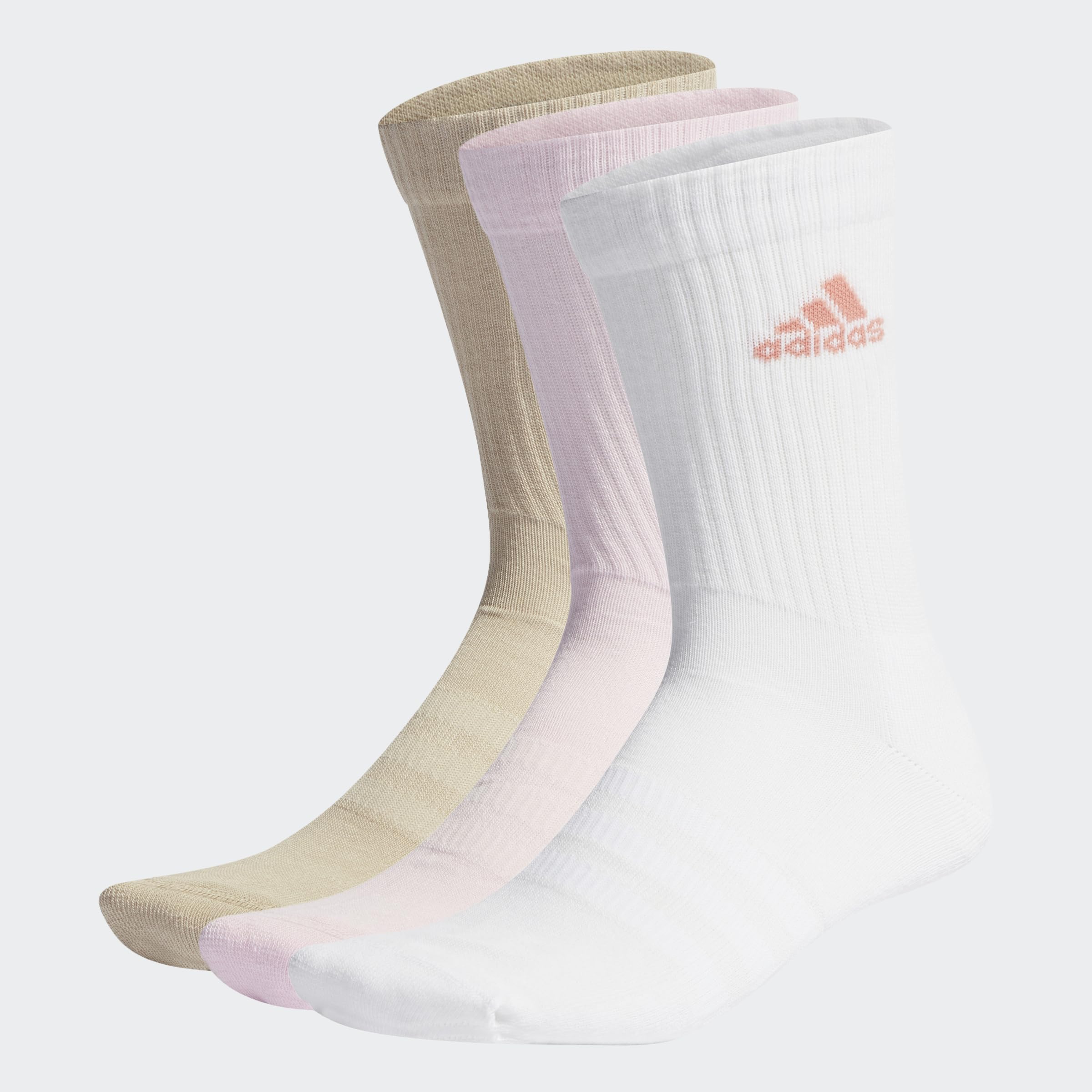 adidas Unisex Cushioned Crew Socks 3 Pairs Socks (pack of 3)