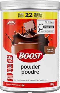 BOOST Instant Breakfast Powder, Chocolate, Drink Mix, 880 g