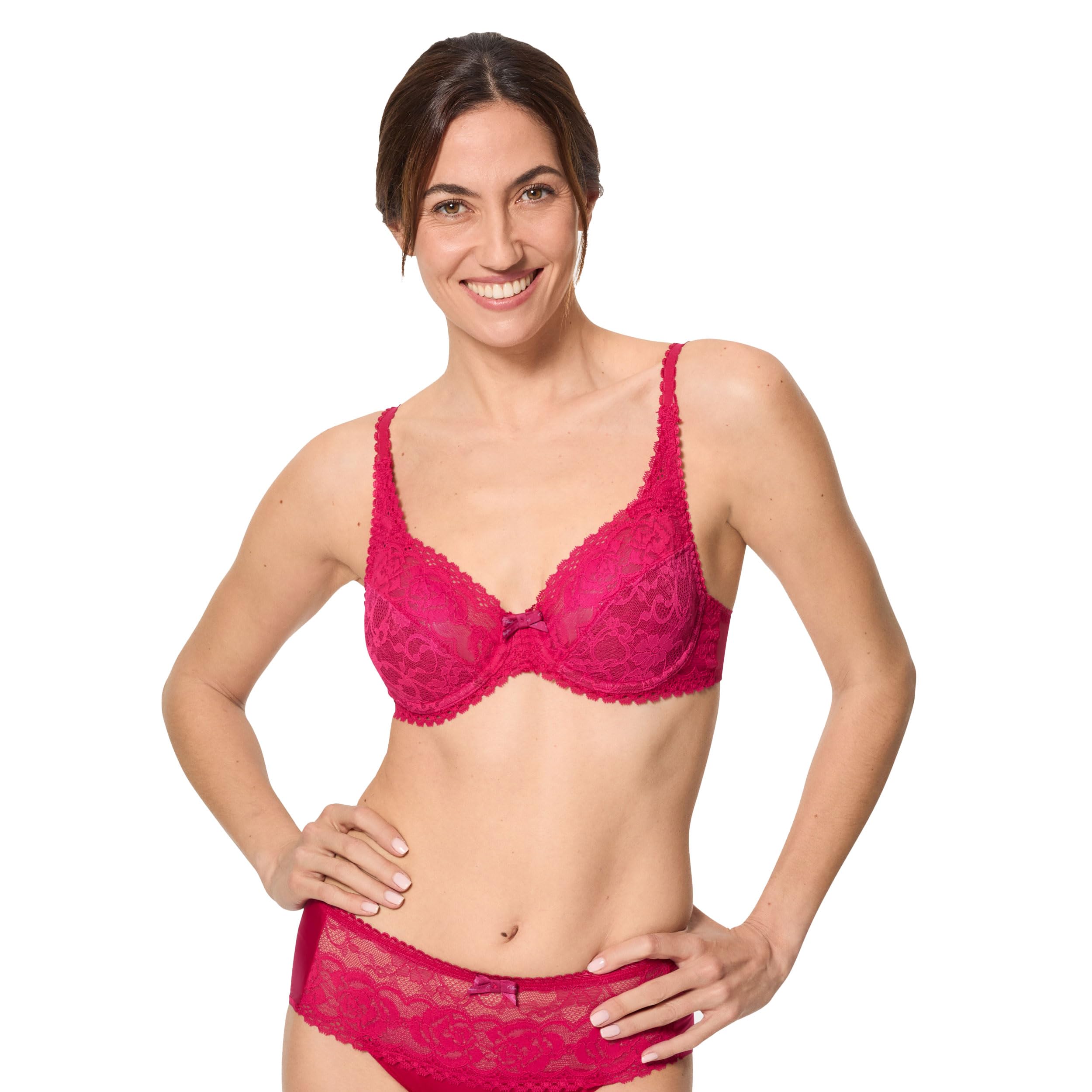 Playtex Flower Elegance Women's Lace Underwired Bra x1