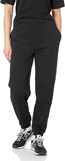 Amazon Essentials Women's Relaxed Fit Sweatpants Joggers with Elastic Waist, Mid Rise (Available in Plus Size)