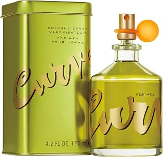 Curve for Men Cologne Spray, Spicy Woody Magnetic Scent for Day or Night, 4.2 fl oz