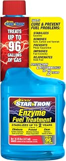Star TRON Enzyme Fuel Treatment - Gas, Stabilizes Old Gasoline | Rejuvenates &amp; stabilizes old gasoline, helps prevent ethanol problems, cleans gum, carbon &amp; varnish deposits