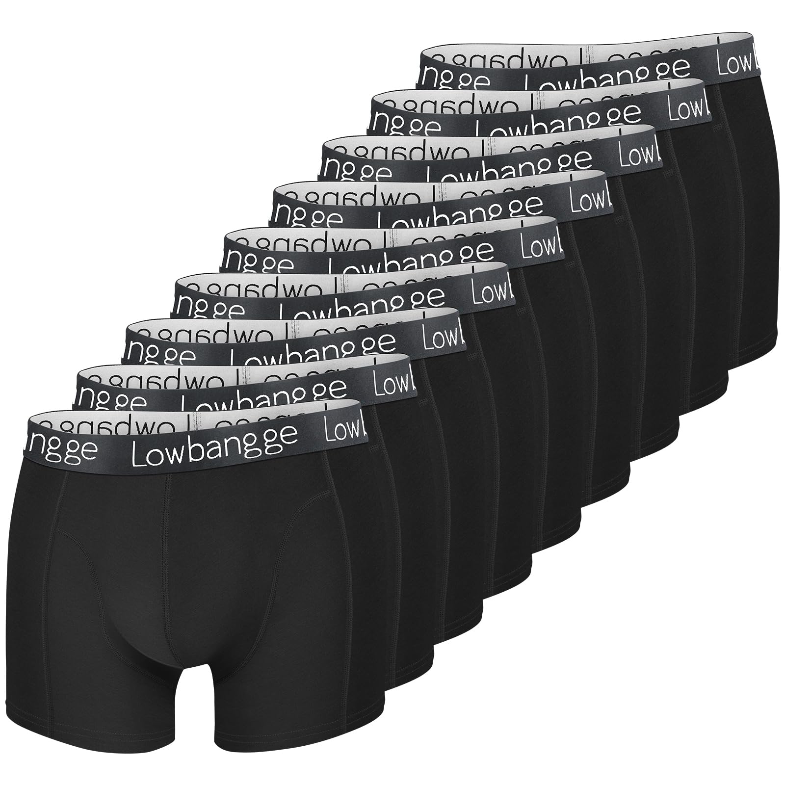 Boxer Shorts Mens (Pack of 9) Sports Underwear Multipack Trunks Cotton Boxer Bri