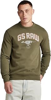 G-Star Skeleton Dog Graphic Sweater Maglia di Tuta Uomo (Pacco da 1)