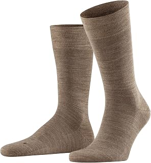 FALKE Men's Sensitive Berlin Socks Wide Tops For A Soft Grip On The Leg Suitable For Diabetics For Everyday Work Breathable Climate-Regulating Odour-Neutralising Wool Cotton 1 Pair