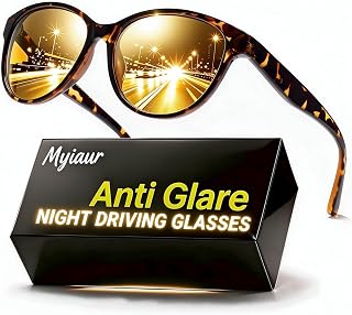 Myiaur Night Vision Driving Glasses for Women Polarised UV400 Protection