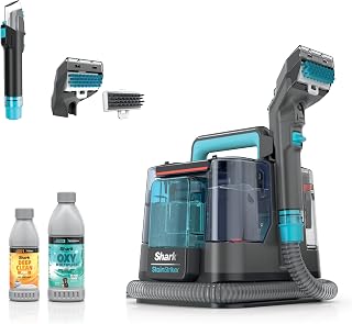 Shark StainStriker Portable Spot & Stain Cleaner, 2 Tools, PX221BRN | For Carpet, Upholstery & Rugs, Stain & Odor Remover, Deep Clean Pro & OXY Formulas, Self-Clean, 3.5" Stain & Crevice Tools