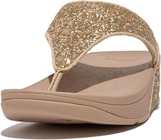 Fitflop Lulu Women's Glitter Toe-Thongs Open Toe Sandals