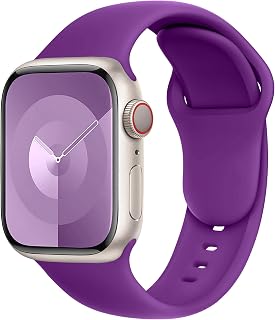 C1 Band for Apple Watch Bands Women Men Se Ultra 2 40mm 44mm 46mm 42mm 45mm 41mm 38mm 49mm Series 11 10 9 8 7 6 5 4 3 iWatch Sport Strap Silicone Queen Purple