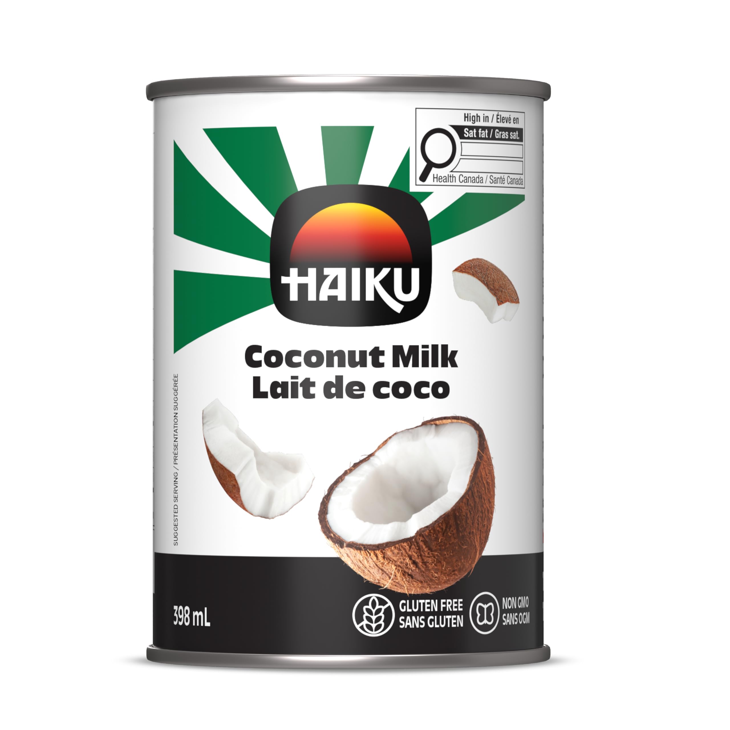 Haiku Coconut Milk, Ethically Sourced, Dairy Free, Gluten Free, 398ml | Ideal fo
