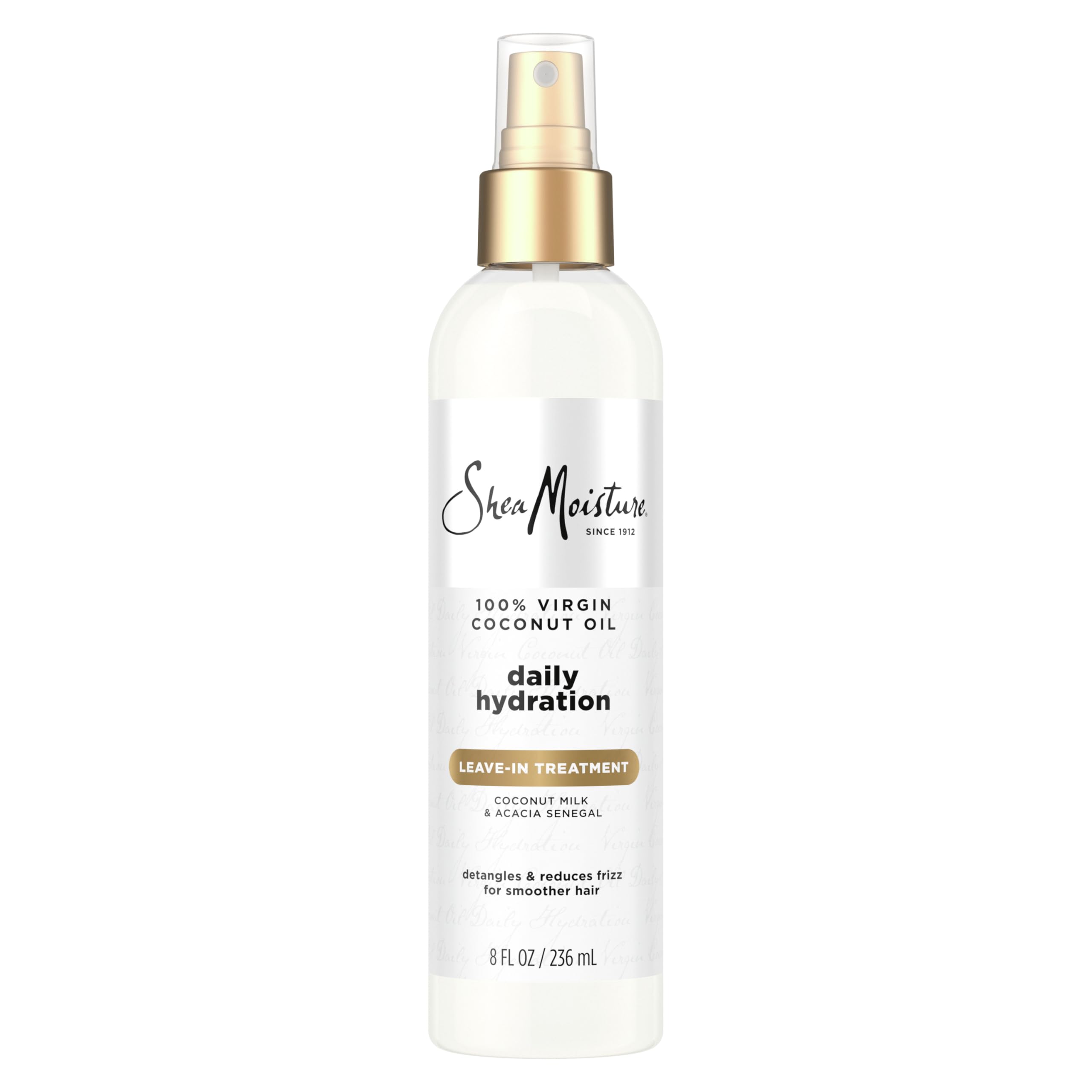 Shea Moisture 100% Virgin Coconut Oil Leave-in Treatment, 8 Ounce | For dry hair