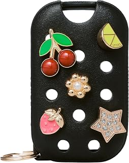 Touchland x Crocs Hand Mist Case with 5 Jibbitz Charms – Jet Black