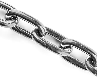 3/16" by 8 Foot Stainless Steel Chain