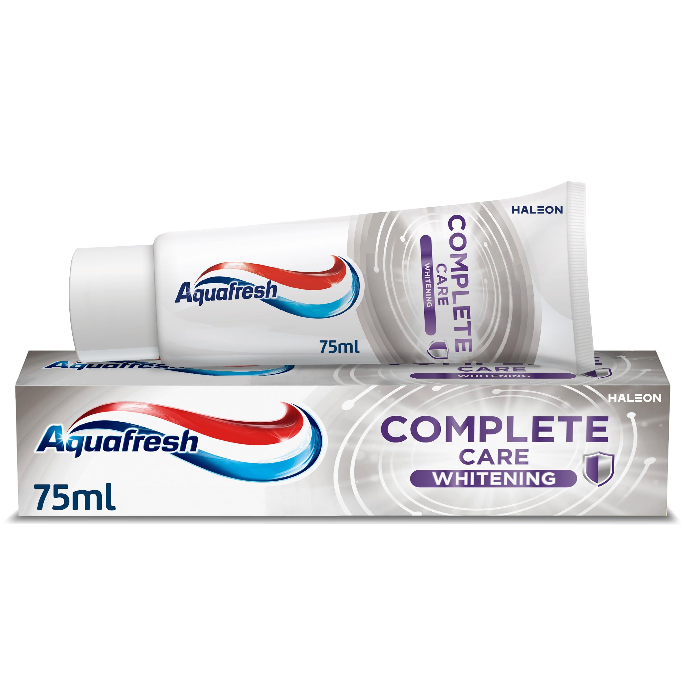 Aquafresh Complete Care Whitening Fluoride Toothpaste. Helps Restore Your Teeth’