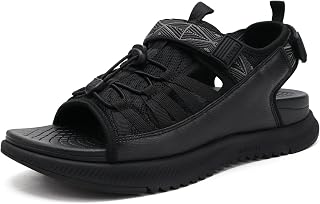 ONCAI Men's Sandals, Trekking Sandals with Orthopaedic Soles and Arch Support, Outdoor Sports, Summer, Size EU 40-48