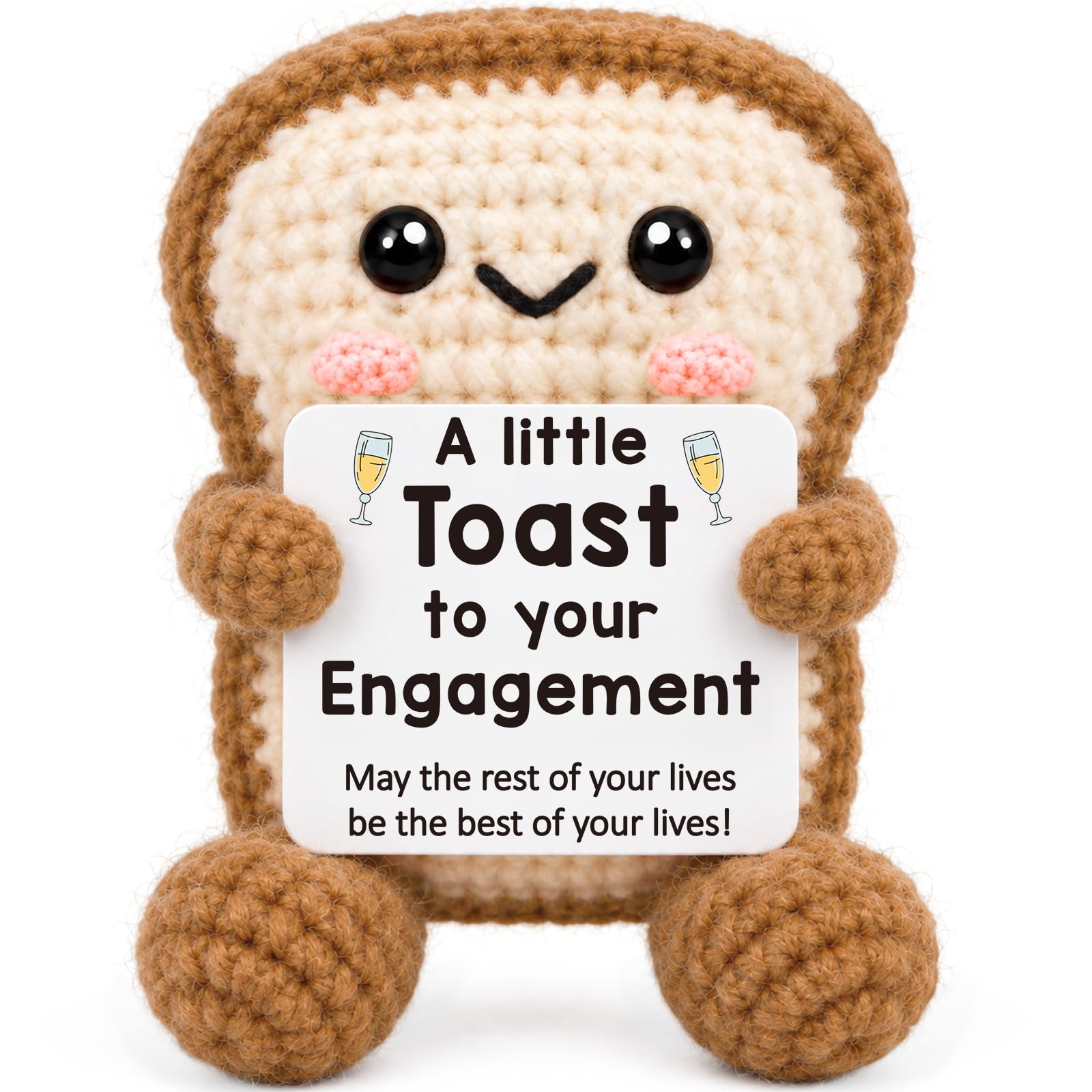 Toast Engagement Gifts for Couples Women Bride, Engaged Gift Card | Engagement G