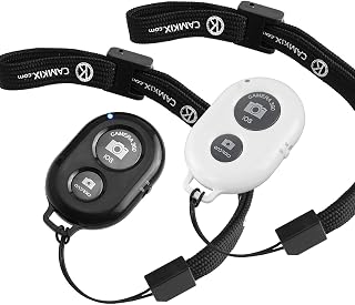 2X CamKix Camera Shutter Remote Control with Bluetooth Wireless Technology - Create Amazing Photos and Videos Hands-Free - Works with Most Smartphones and Tablets (iOS and Android)