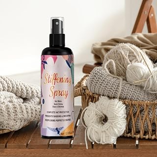 Fabric Stiffener Crochet, 100ml Quick Drying Hardener | Versatile, Convenient, Safe, Anti Collapse, For Cotton And Linen, Plush, And Blended Fabrics