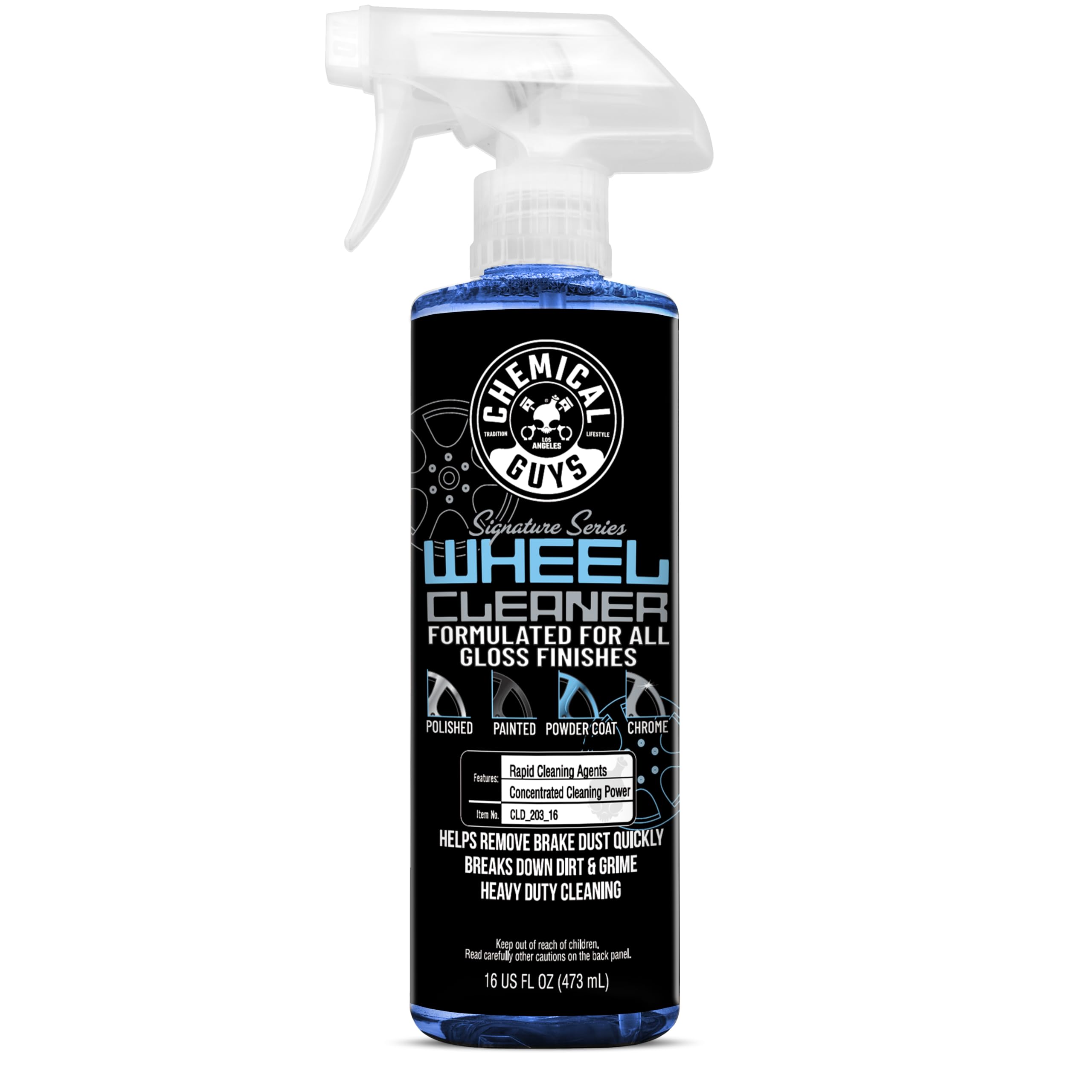 Chemical Guys, Signature Series Wheel Cleaner Spray for All Finishes, 16 oz | Fa