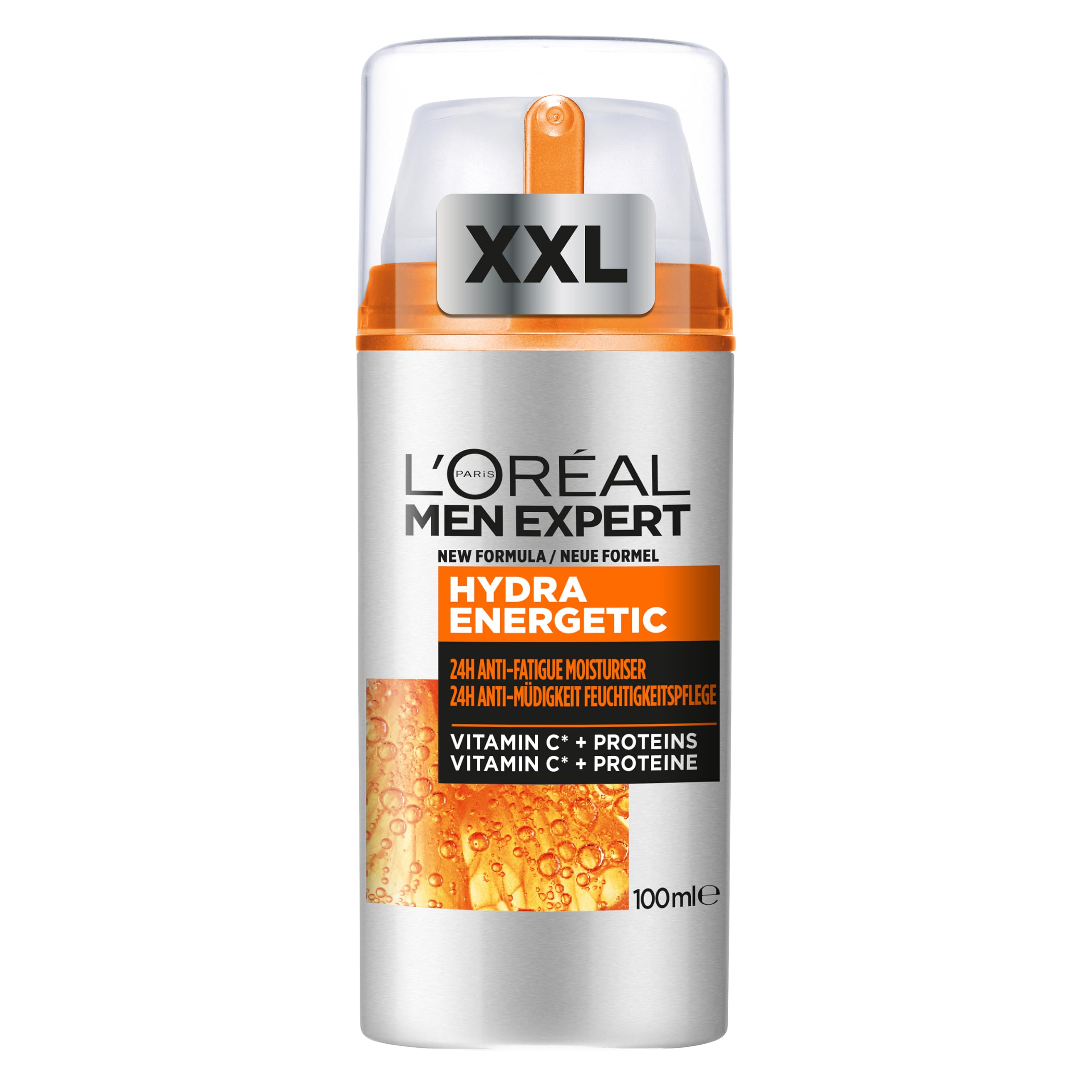 L'Oréal Men Expert Hydra Energetic XXL Moisturiser, 24Hour Hydration 100ml | Ene
