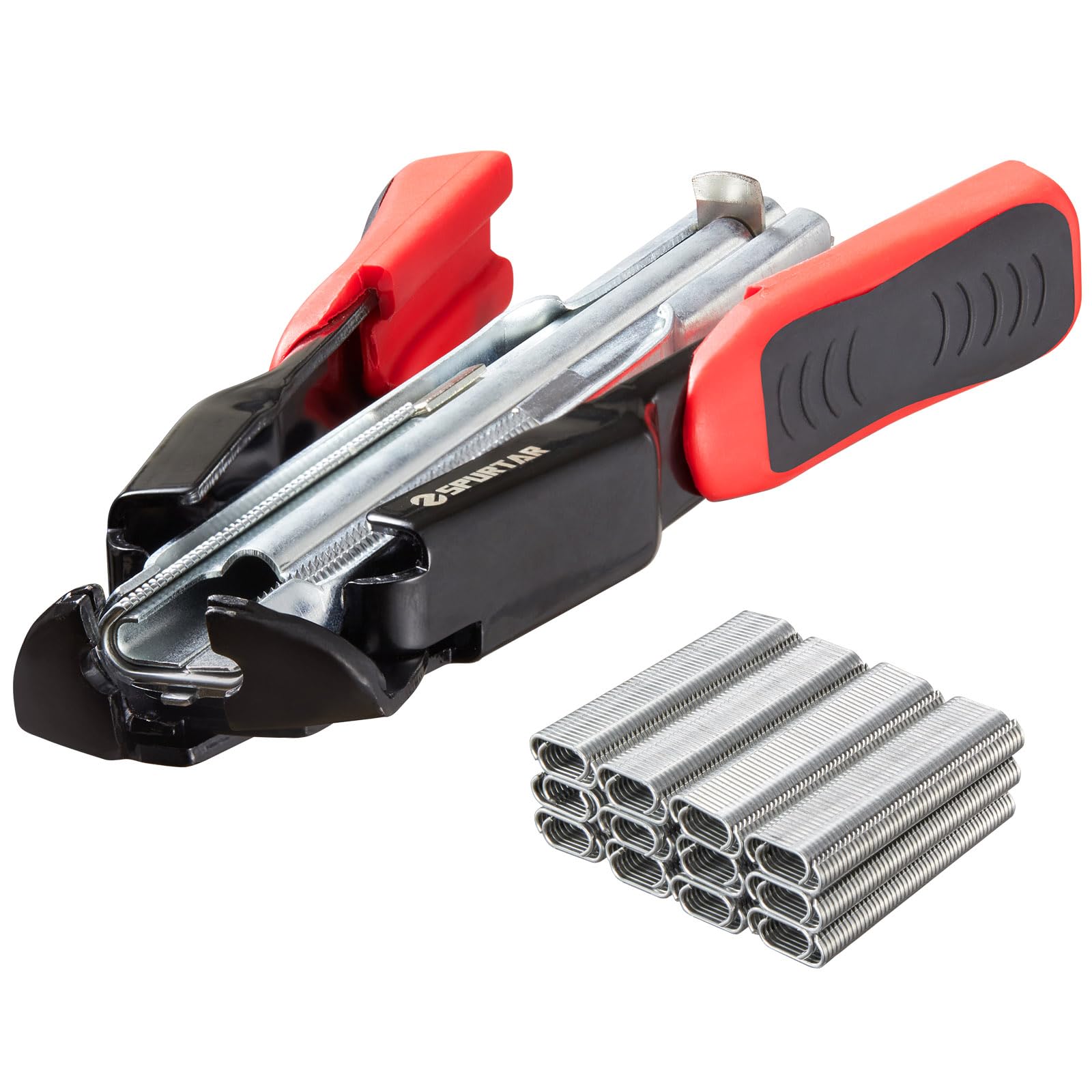 Spurtar Hog Ring Pliers Kit with 1200 Feed Rings
