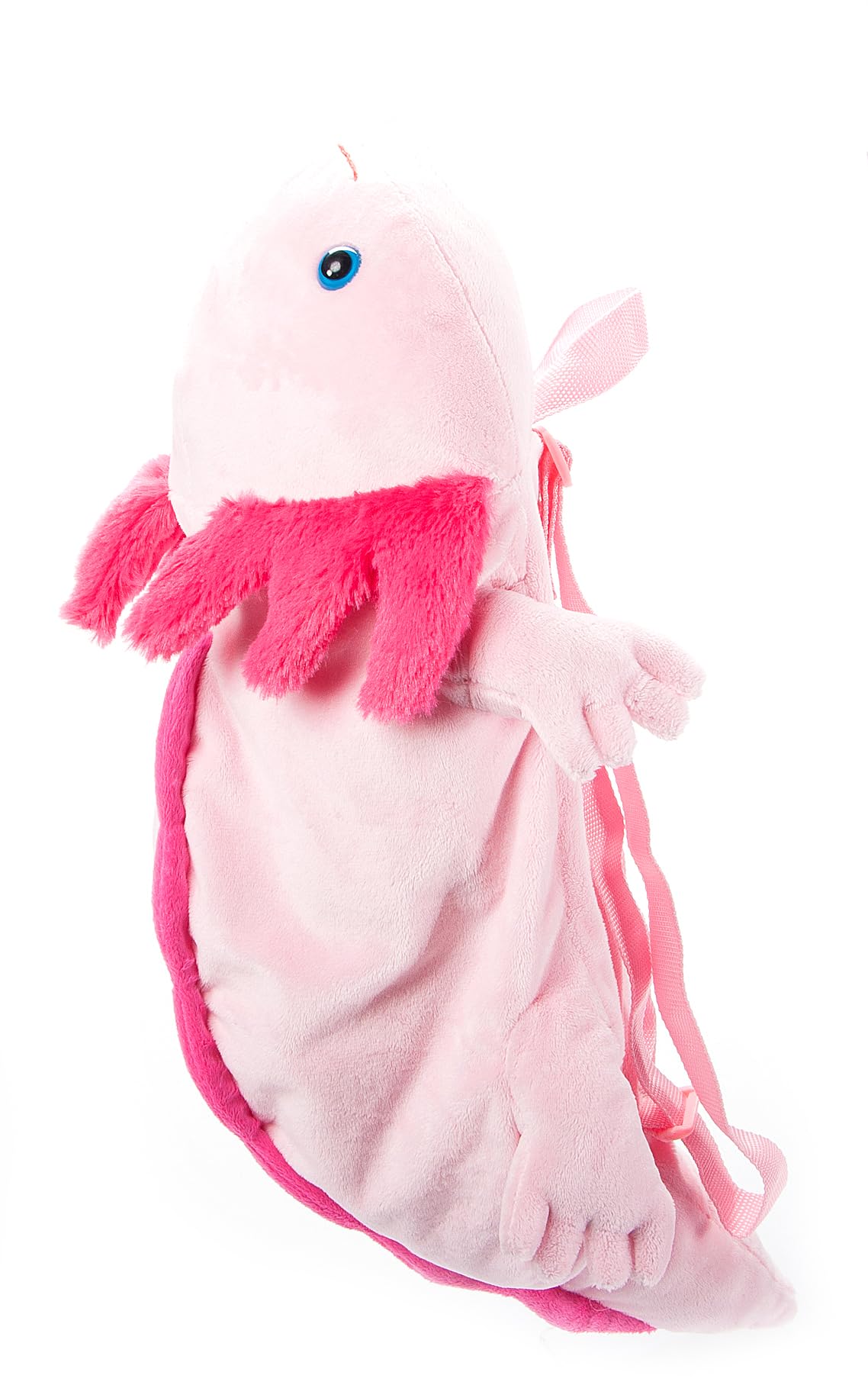 The Petting Zoo Pink Axolotl Plush Backpack Stuffed Animal, 20 in | Axolotl book