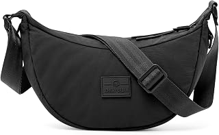 Johnny Urban Crossbody Bag for Men and Women, Black, Kaia Small