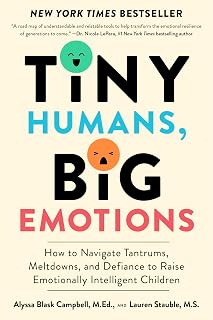 Tiny Humans, Big Emotions: How to Navigate Tantrums, Meltdowns, and Defiance to Raise Emotionally Intelligent Children―An Essential Guide for Caregivers of Children from Infancy to Age Eight